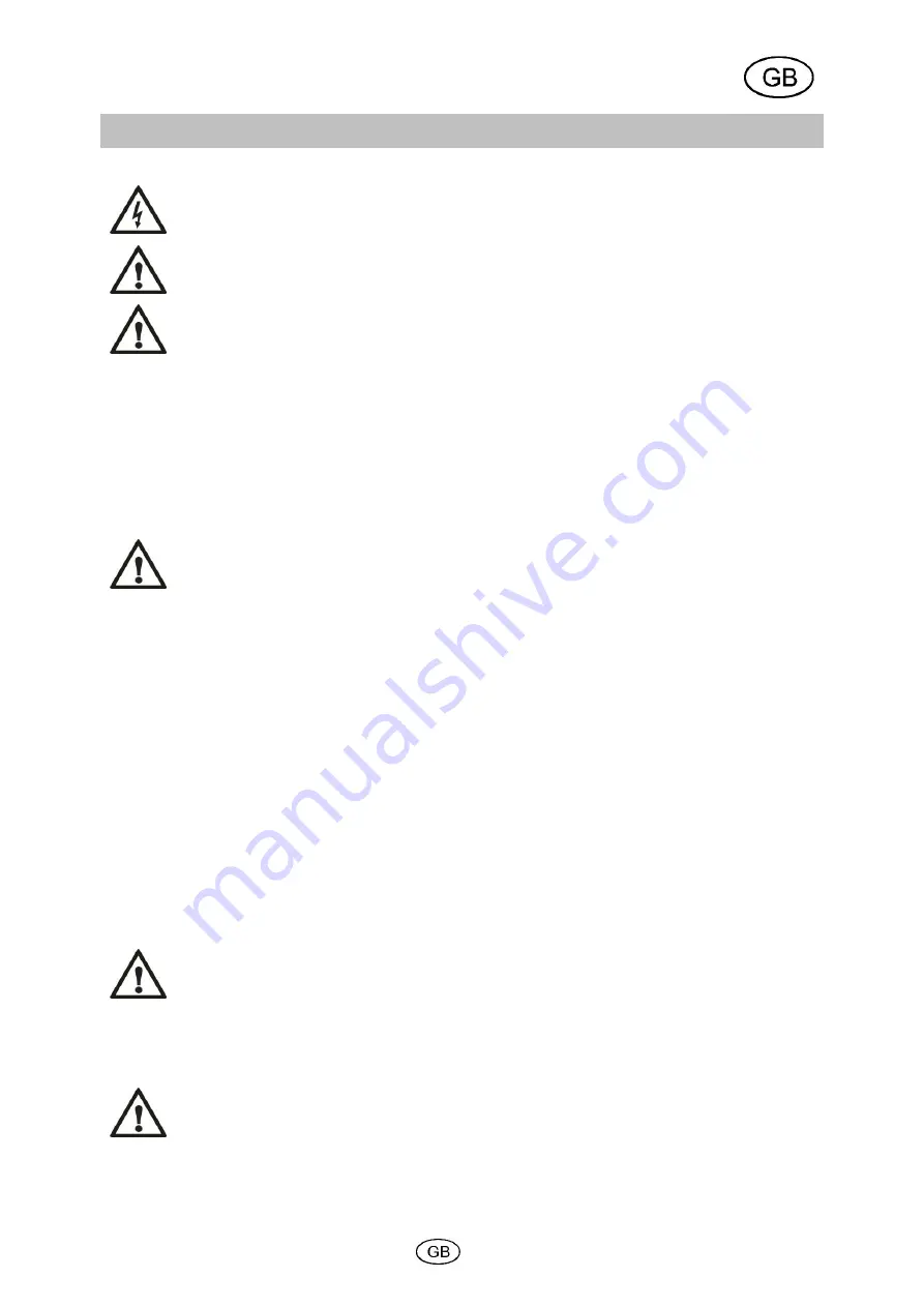 T.I.P. GPK 3600 Operating Instructions Manual Download Page 13