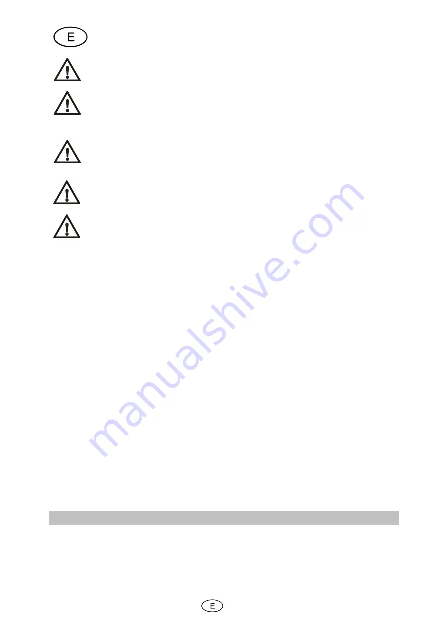 T.I.P. HWA 3000 INOX Operating Instructions Manual Download Page 40