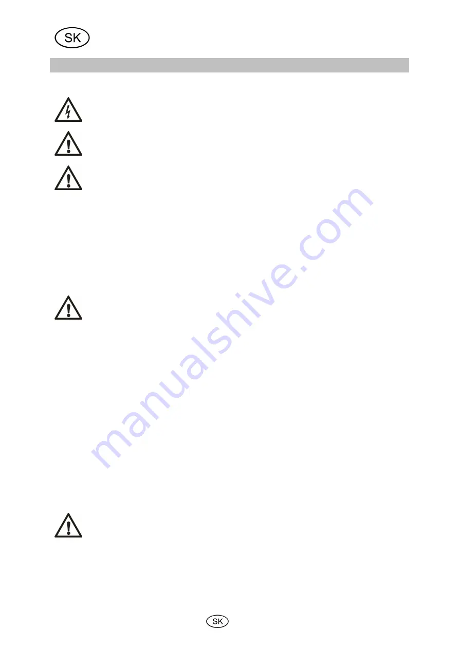 T.I.P. HWA 3000 INOX Operating Instructions Manual Download Page 118