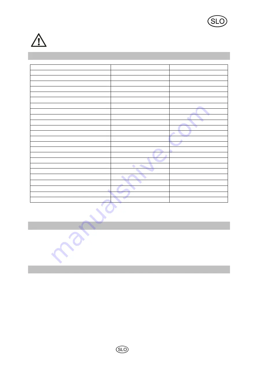 T.I.P. HWA 3000 INOX Operating Instructions Manual Download Page 125