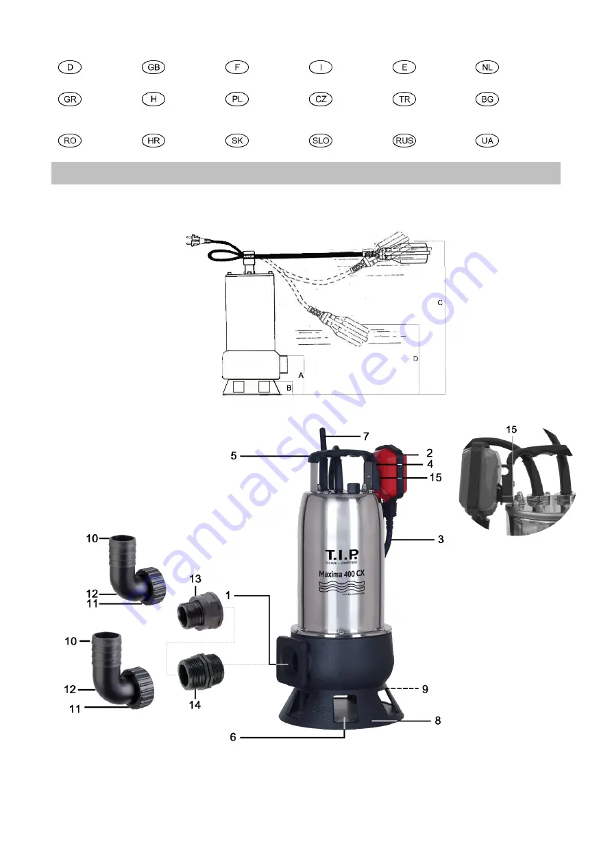 T.I.P. Maxima 400 CX Operating Instructions Manual Download Page 113