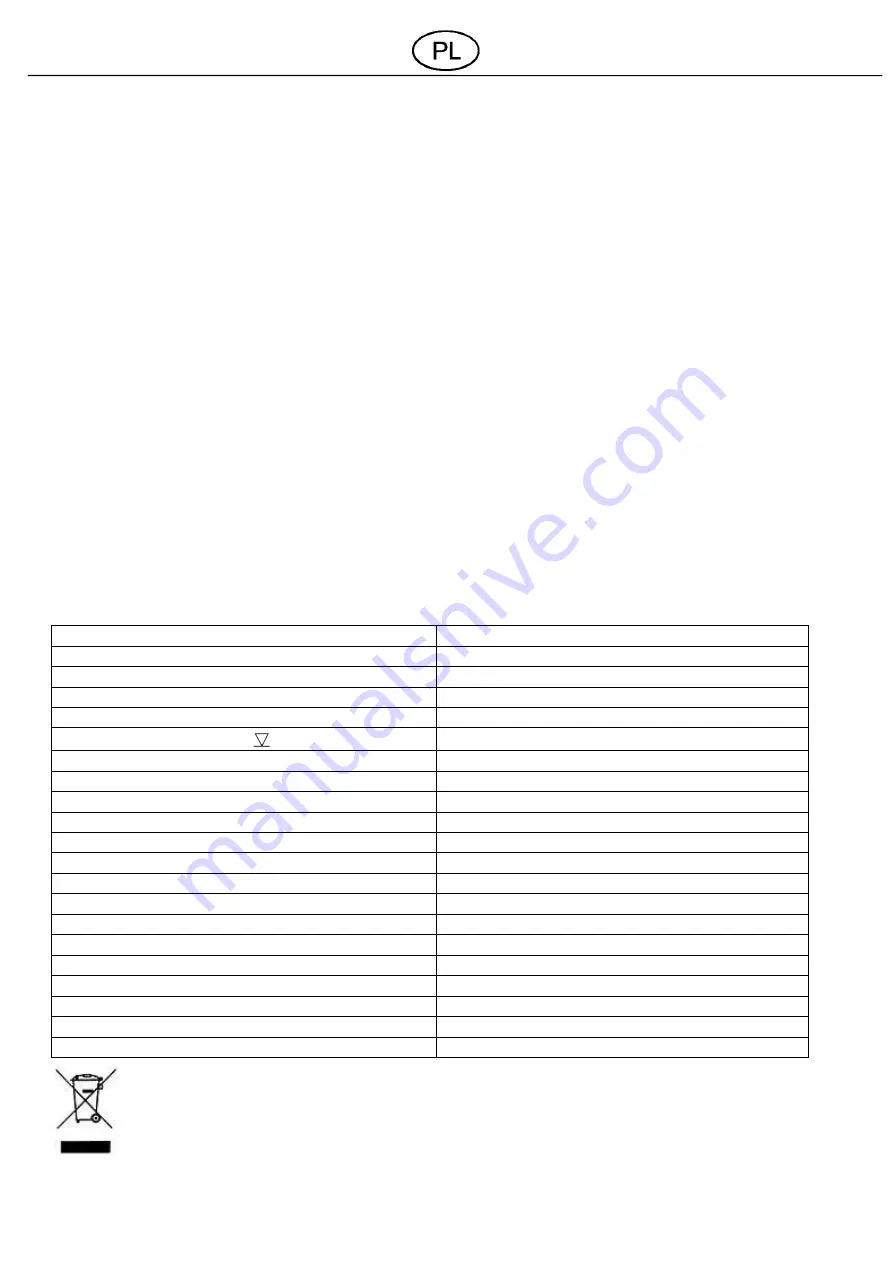 T.I.P. TAF 5000 UV 7 Operating Instructions Manual Download Page 38