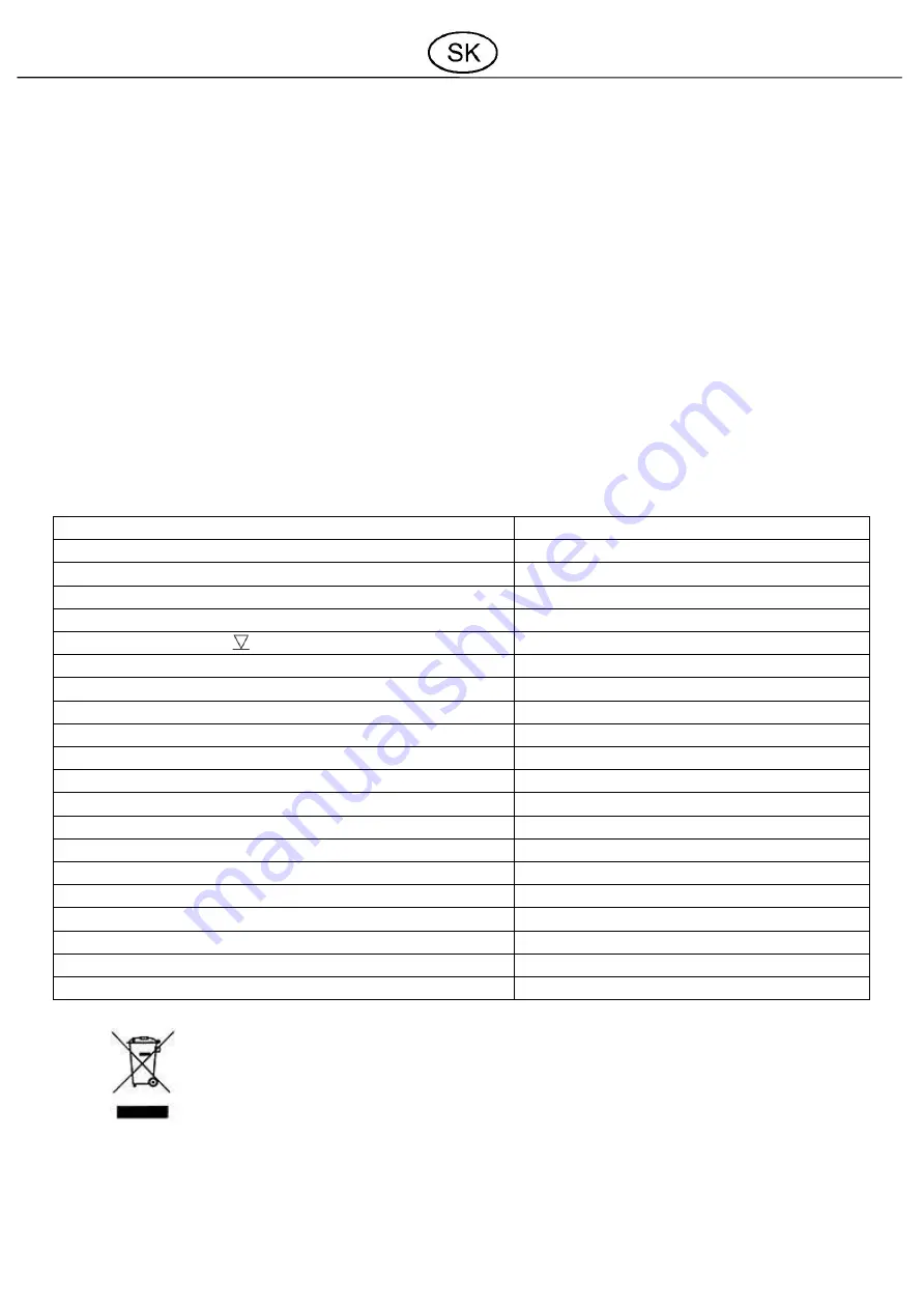 T.I.P. TAF 5000 UV 7 Operating Instructions Manual Download Page 54