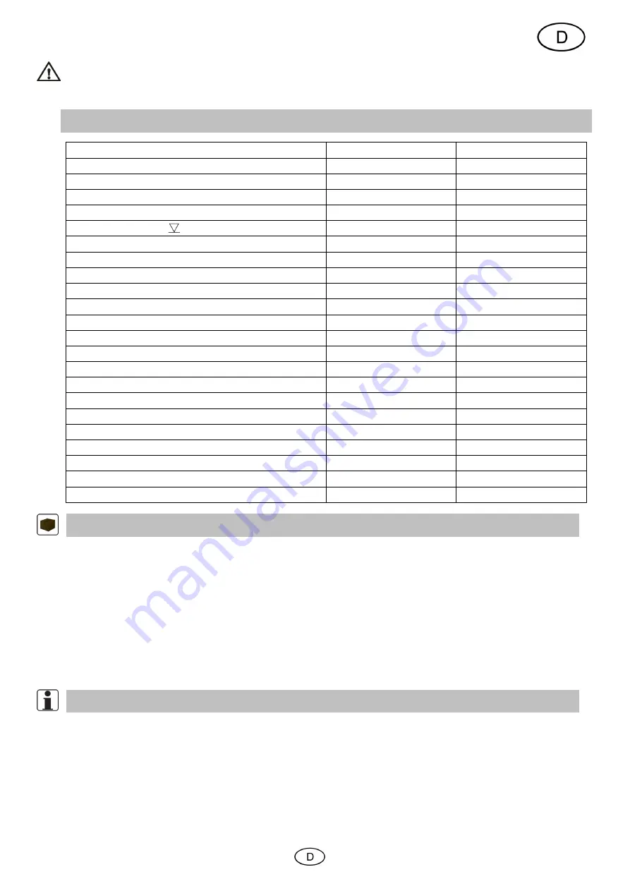 T.I.P. WDF 10000 UV 11 Operating Instructions Manual Download Page 5