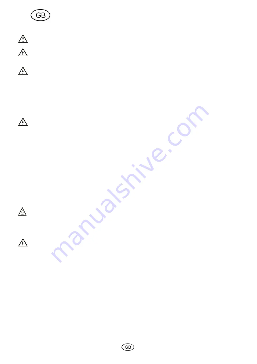 T.I.P. WDF 10000 UV 11 Operating Instructions Manual Download Page 12