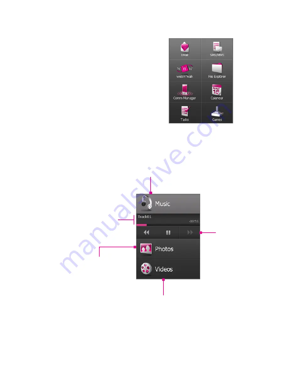 T-Mobile MDA Touch Plus User Manaul Download Page 45