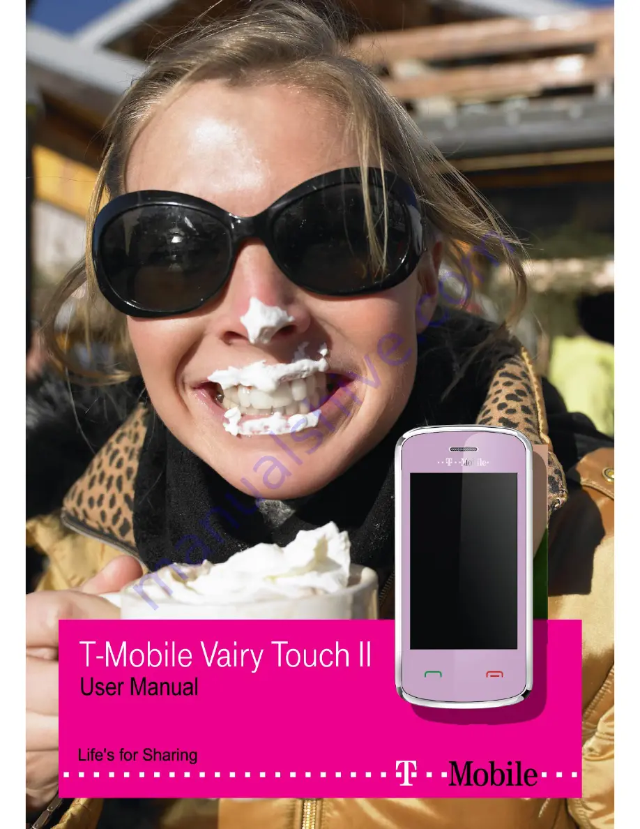 T-Mobile vairy touch II User Manual Download Page 1