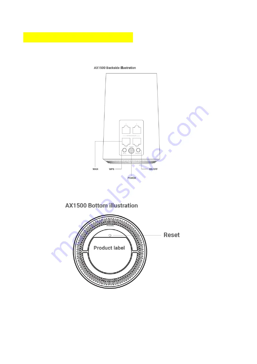 T3 Technology A4262 Wi-Fi6 Quick Start Manual Download Page 2