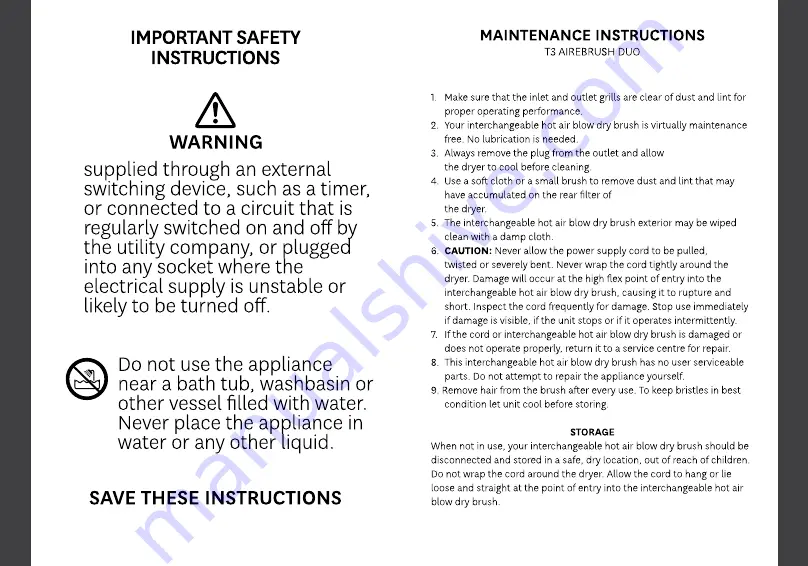 T3 76650-EU User Manual Download Page 6