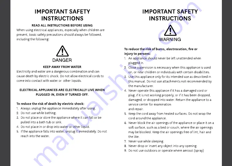 T3 AFAR User Manual Download Page 2