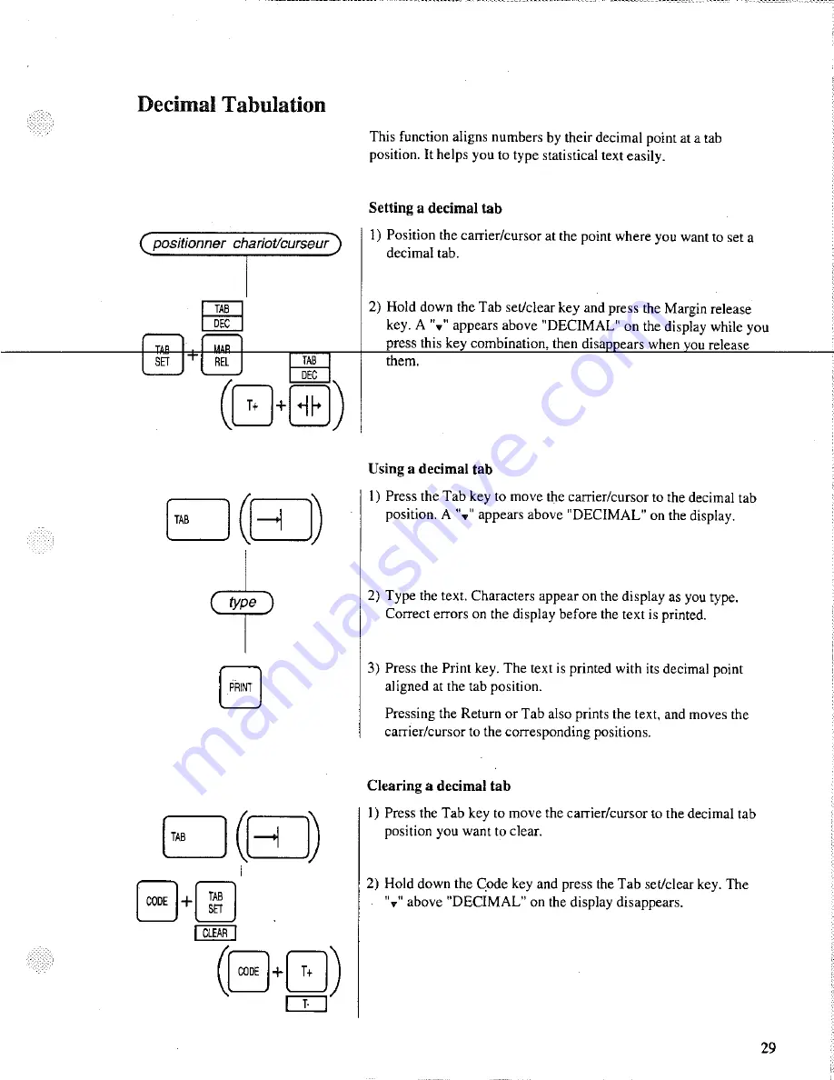 TA Adler-Royal Satellite 80 Instruction Manual Download Page 35