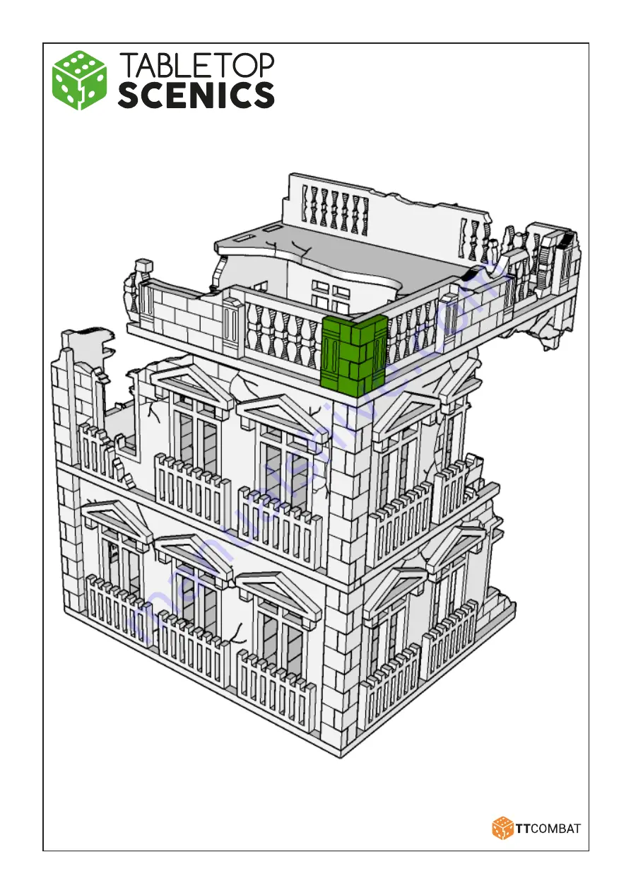 Tabletop Scenics TTSC-WAR-082 Instruction Manual Download Page 62