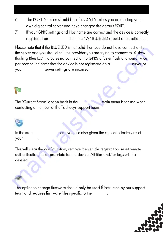 Tachosys digiTRK User Manual Download Page 12