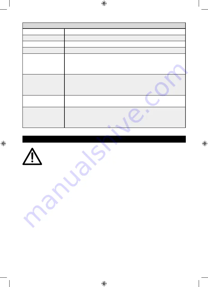 Tactic TTX402 Instruction Manual Download Page 13