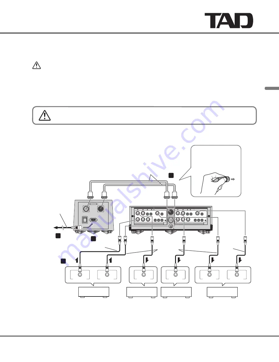 TAD C600 Owner'S Manual Download Page 29