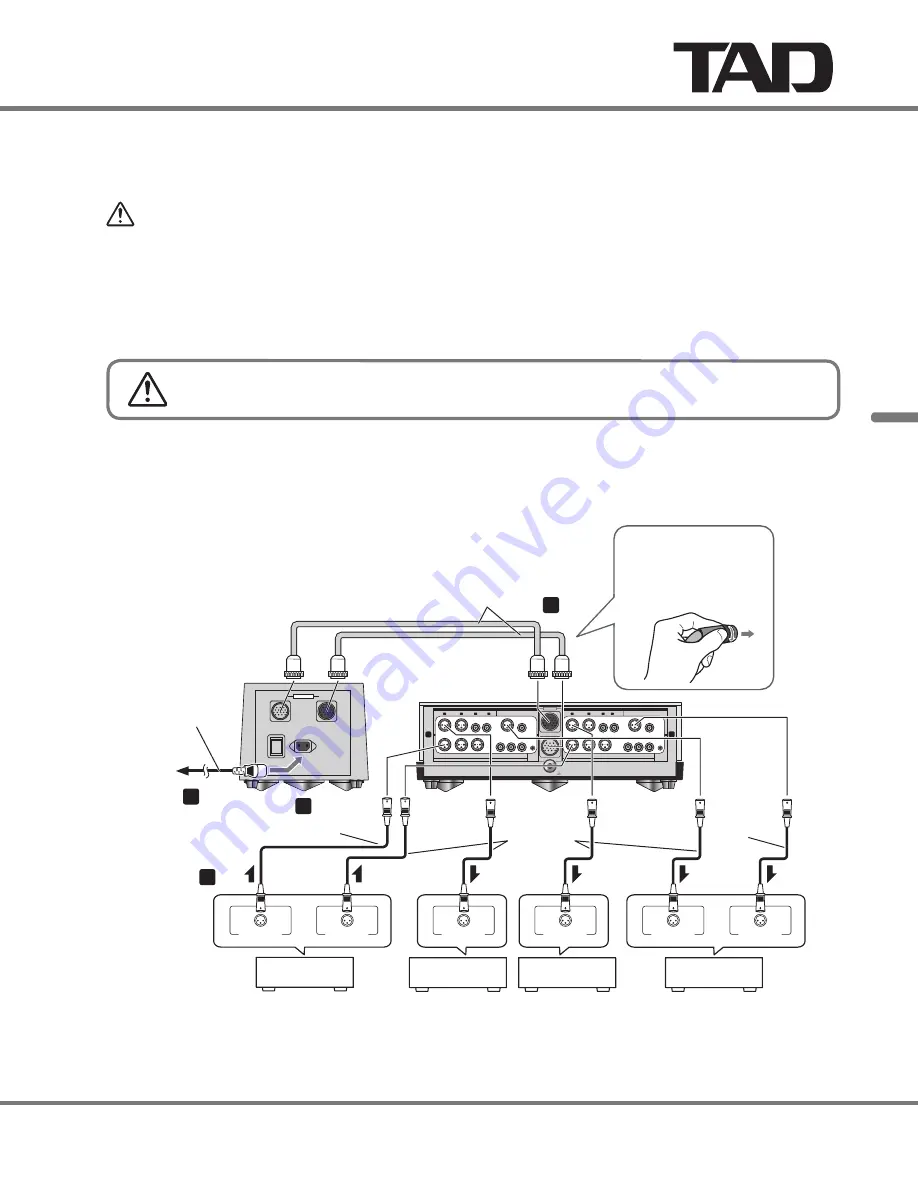 TAD C600 Owner'S Manual Download Page 45