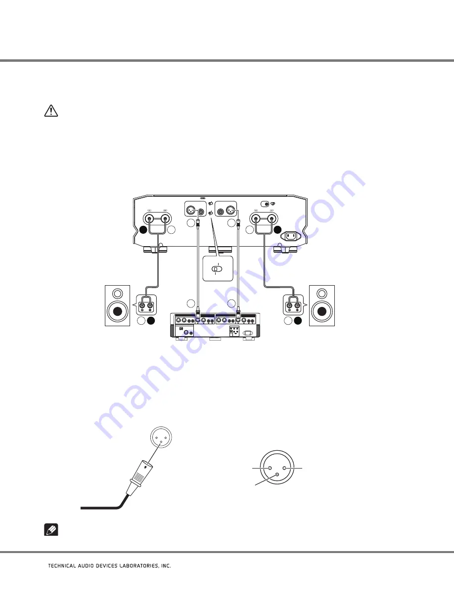 TAD M1000 Owner'S Manual Download Page 10