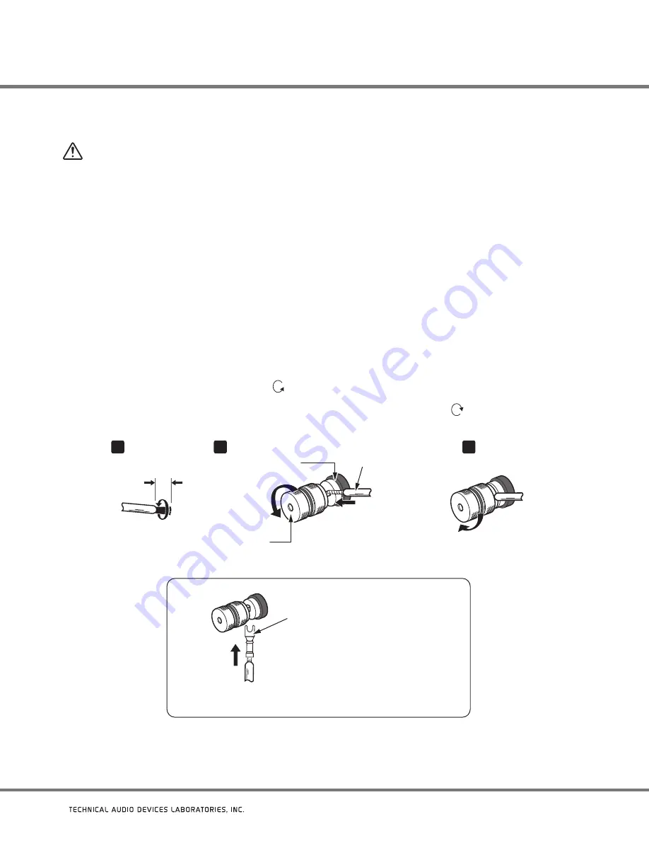 TAD M1000 Owner'S Manual Download Page 12