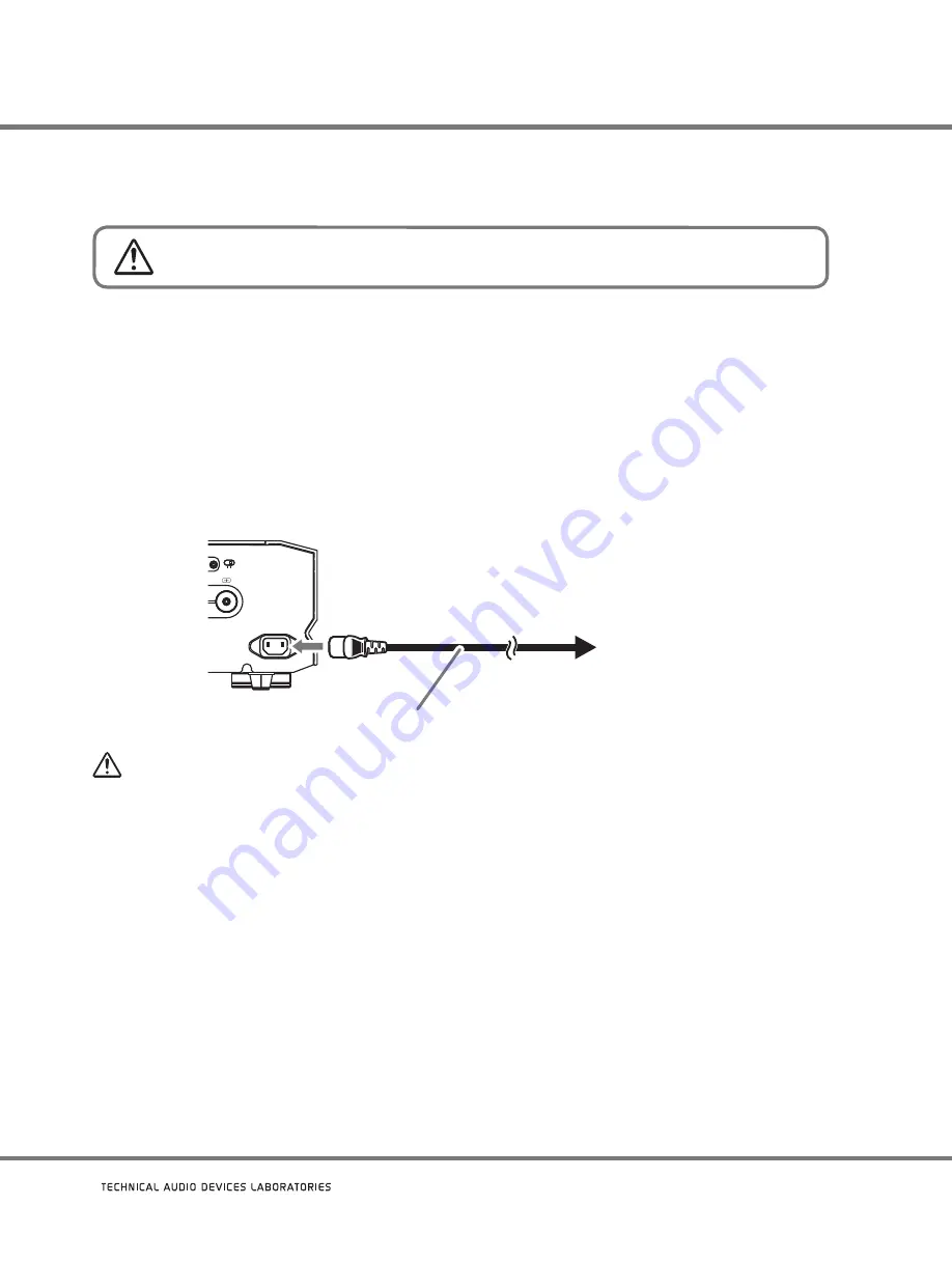 TAD M1000 Owner'S Manual Download Page 70