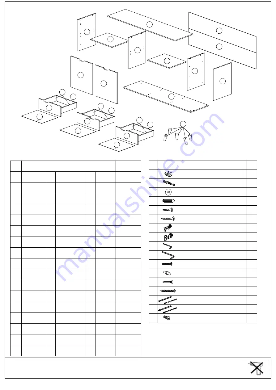 TAD SR 890047 Assembly Instructions Manual Download Page 3