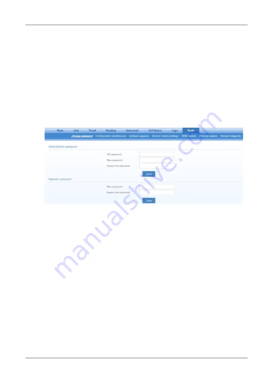 Tadiran Telecom TGW4 SERIES User Configuration Manual Download Page 92