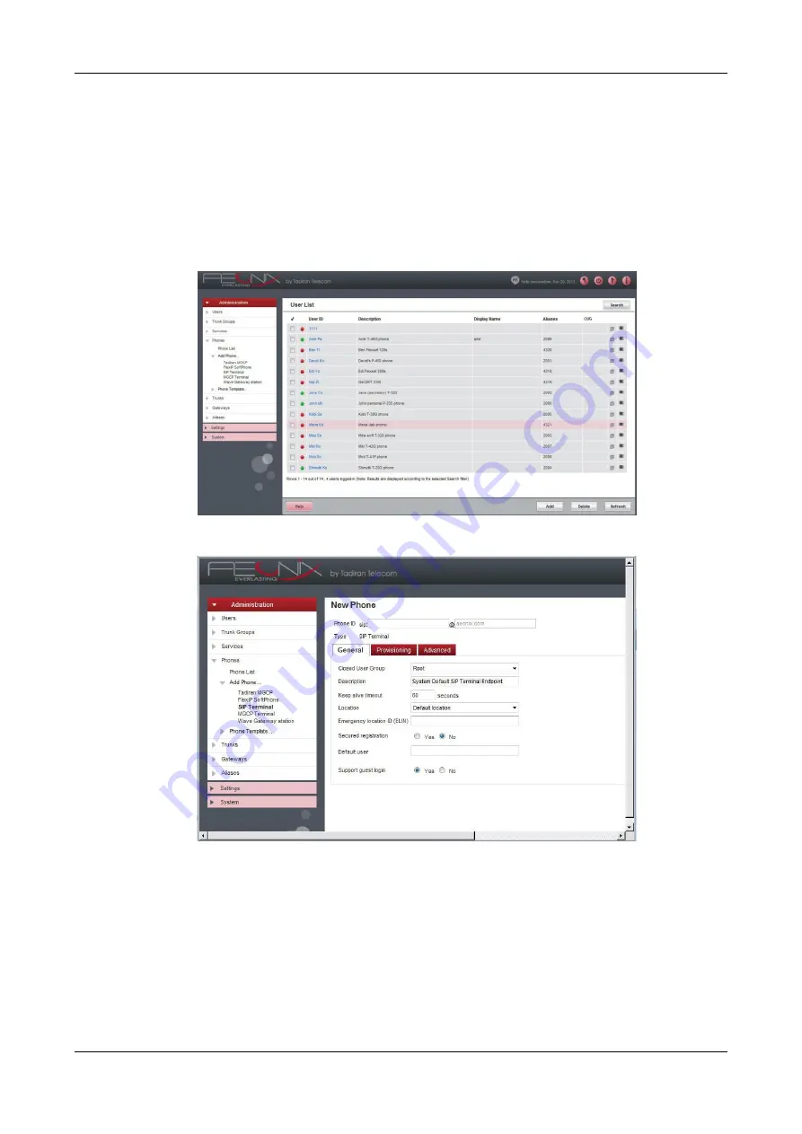 Tadiran Telecom TGW4 SERIES User Configuration Manual Download Page 99