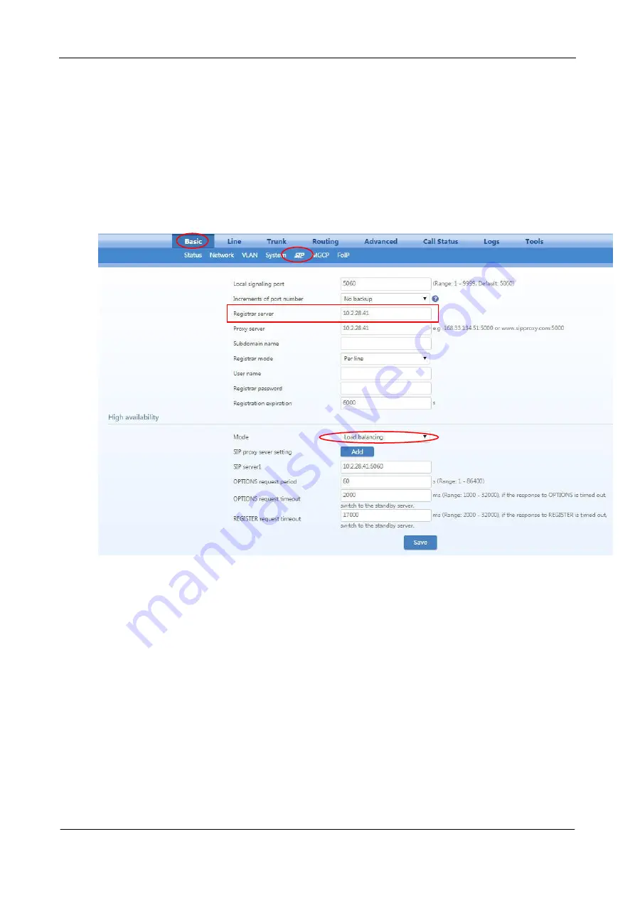 Tadiran Telecom TGW4 SERIES User Configuration Manual Download Page 138