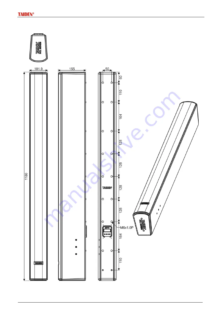 Taiden HCL Series Installation And Operating Manual Download Page 11