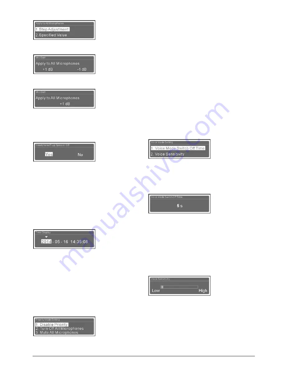 Taiden HCS-3900 series Operating Manual Download Page 22