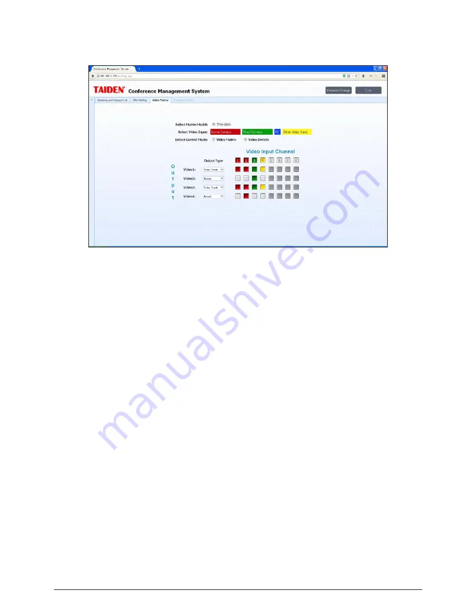 Taiden HCS-3900 series Operating Manual Download Page 43