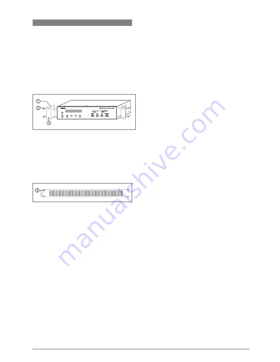 Taiden HCS-5300BAT Installation And Operating Manual Download Page 25