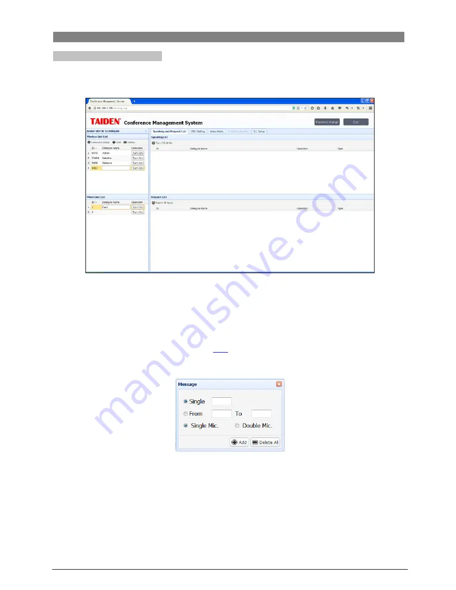 Taiden HCS-5300BAT Installation And Operating Manual Download Page 86