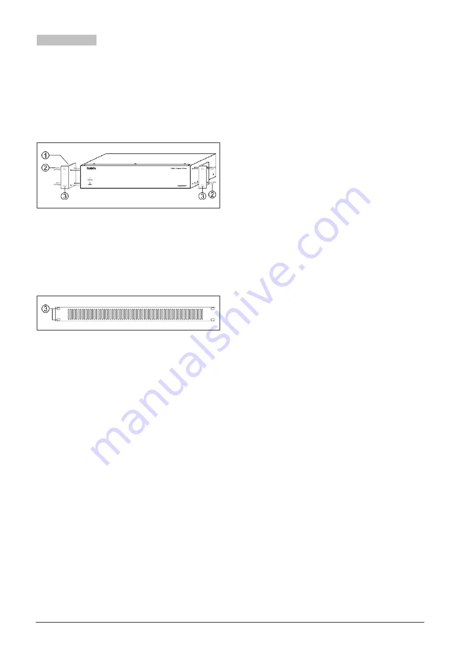 Taiden hcs-8300 Installation And Operation Manual Download Page 61