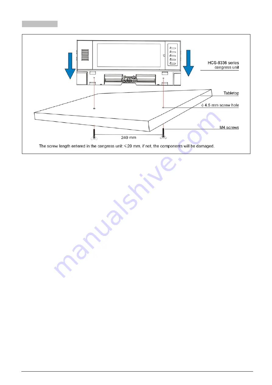 Taiden hcs-8300 Installation And Operation Manual Download Page 89