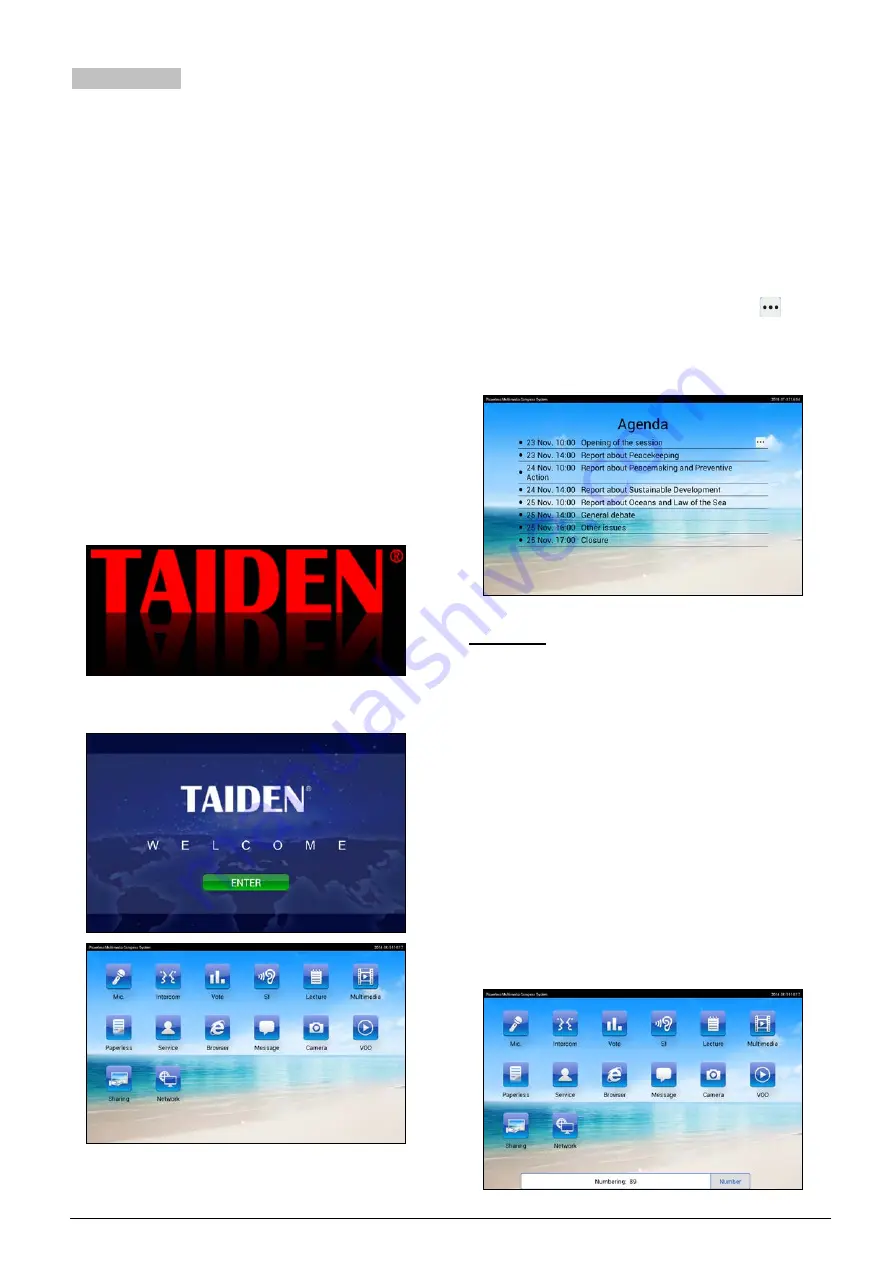 Taiden hcs-8300 Installation And Operation Manual Download Page 100