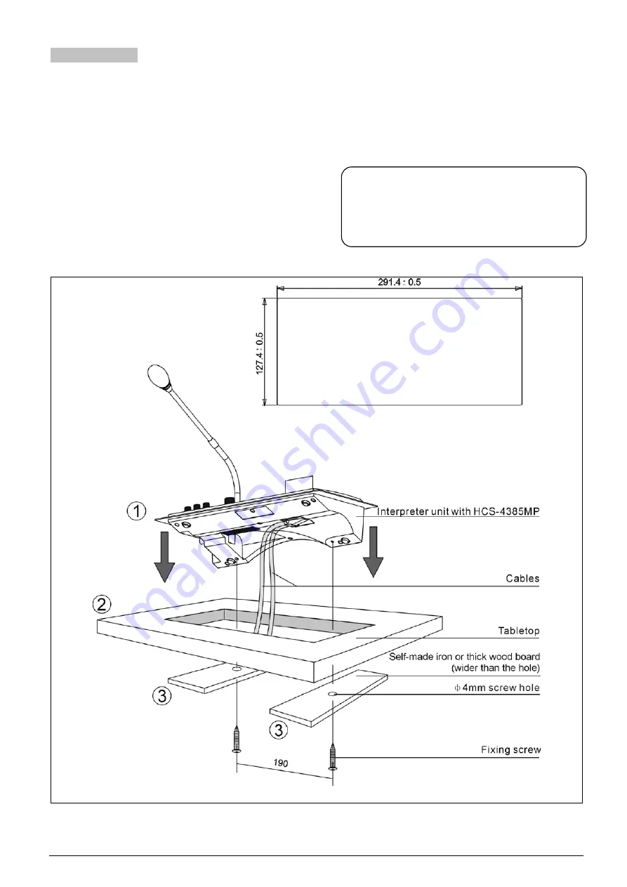 Taiden hcs-8300 Installation And Operation Manual Download Page 124