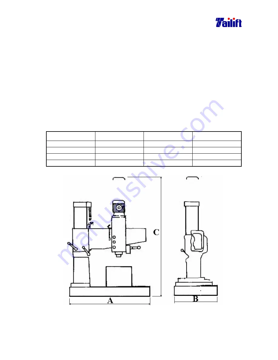 Tailift TPR720A Скачать руководство пользователя страница 8