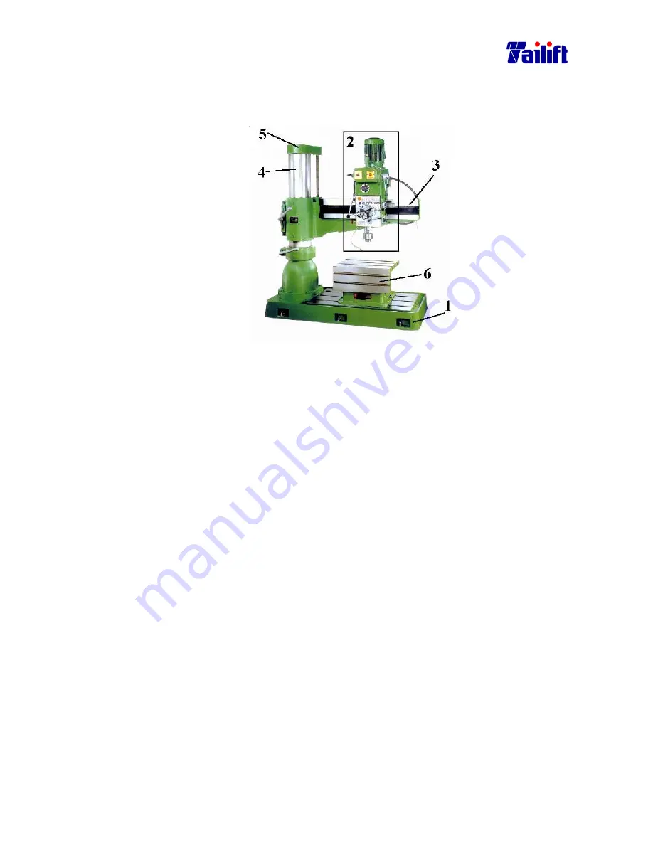 Tailift TPR720A Operation Manual Download Page 10