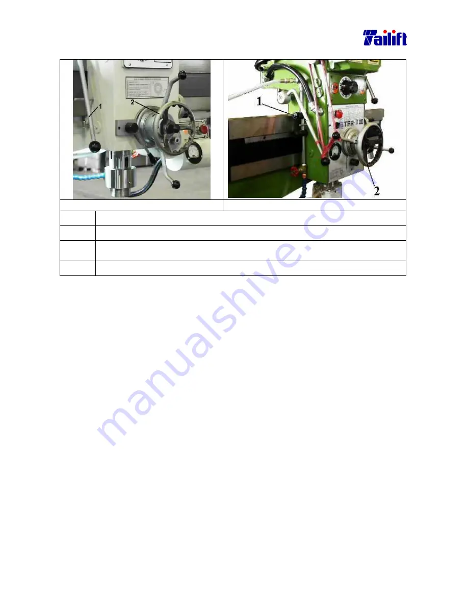 Tailift TPR720A Operation Manual Download Page 47