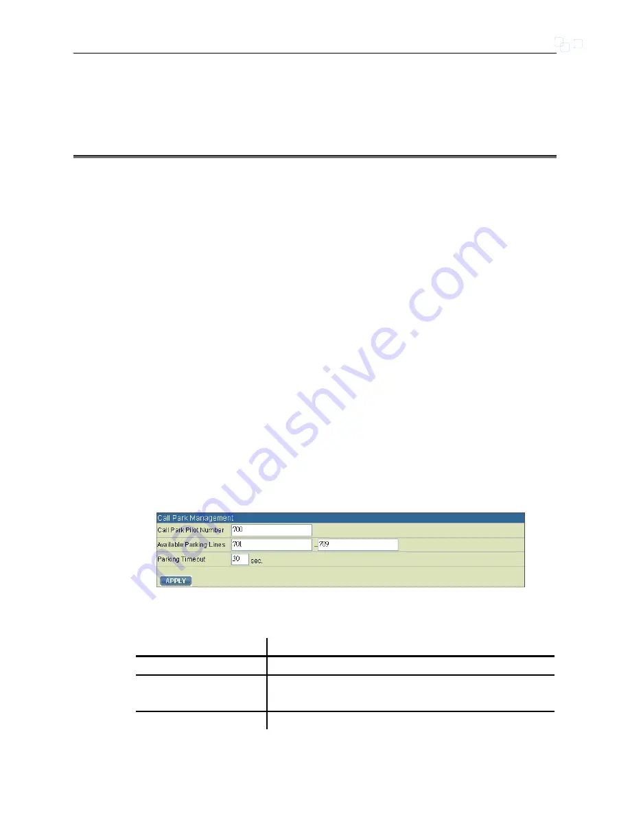 Tainet IPBX 230 User Manual Download Page 75