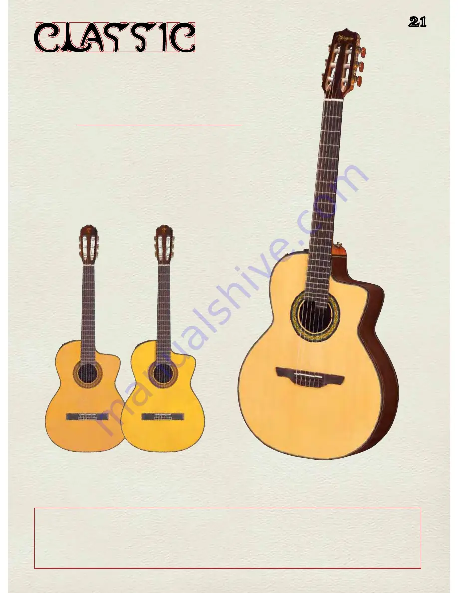 Takamine EF340SBG Brochure Download Page 23