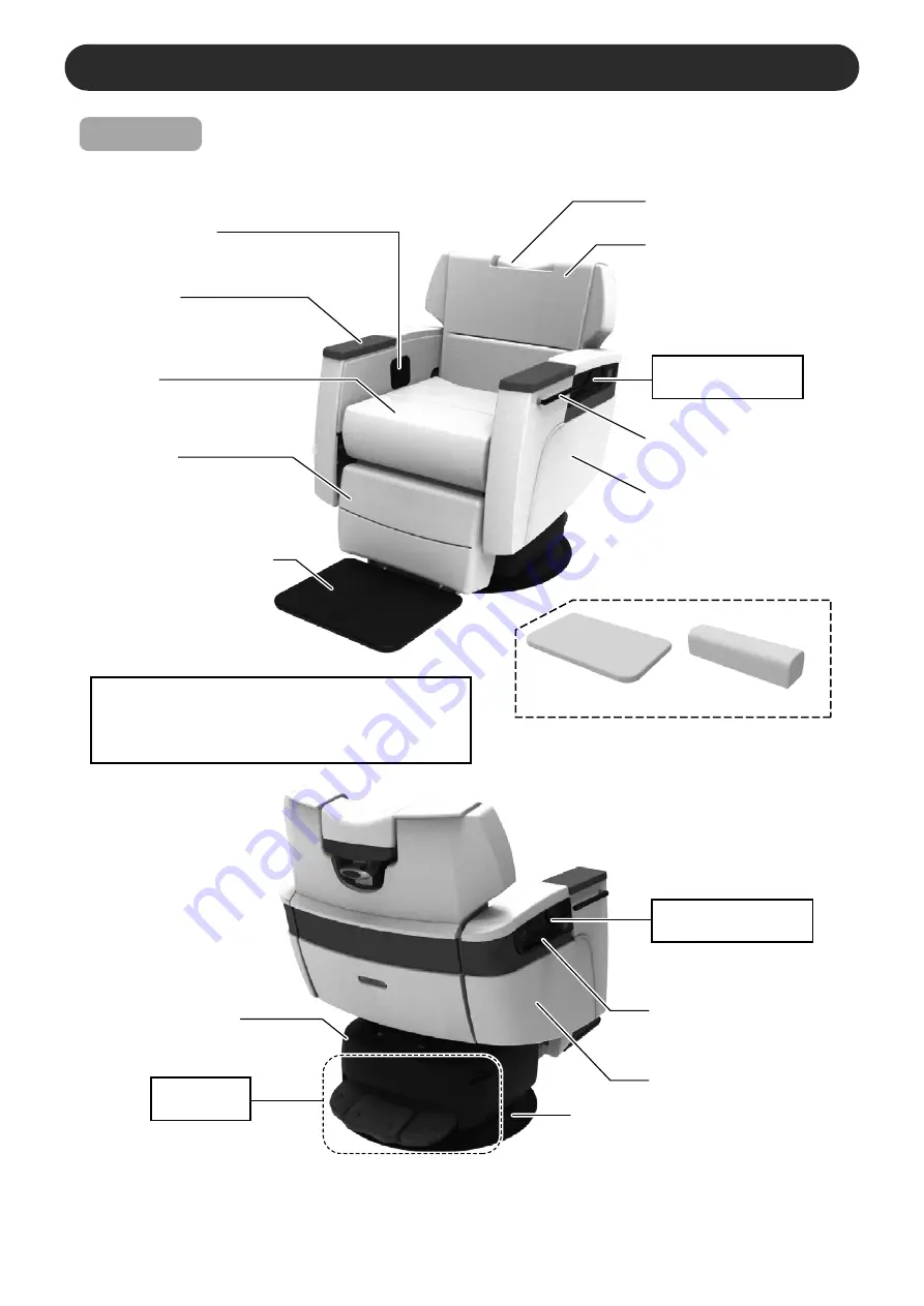 Takara Belmont DIVAN-Z AB-DVZF Operation Manual Download Page 12