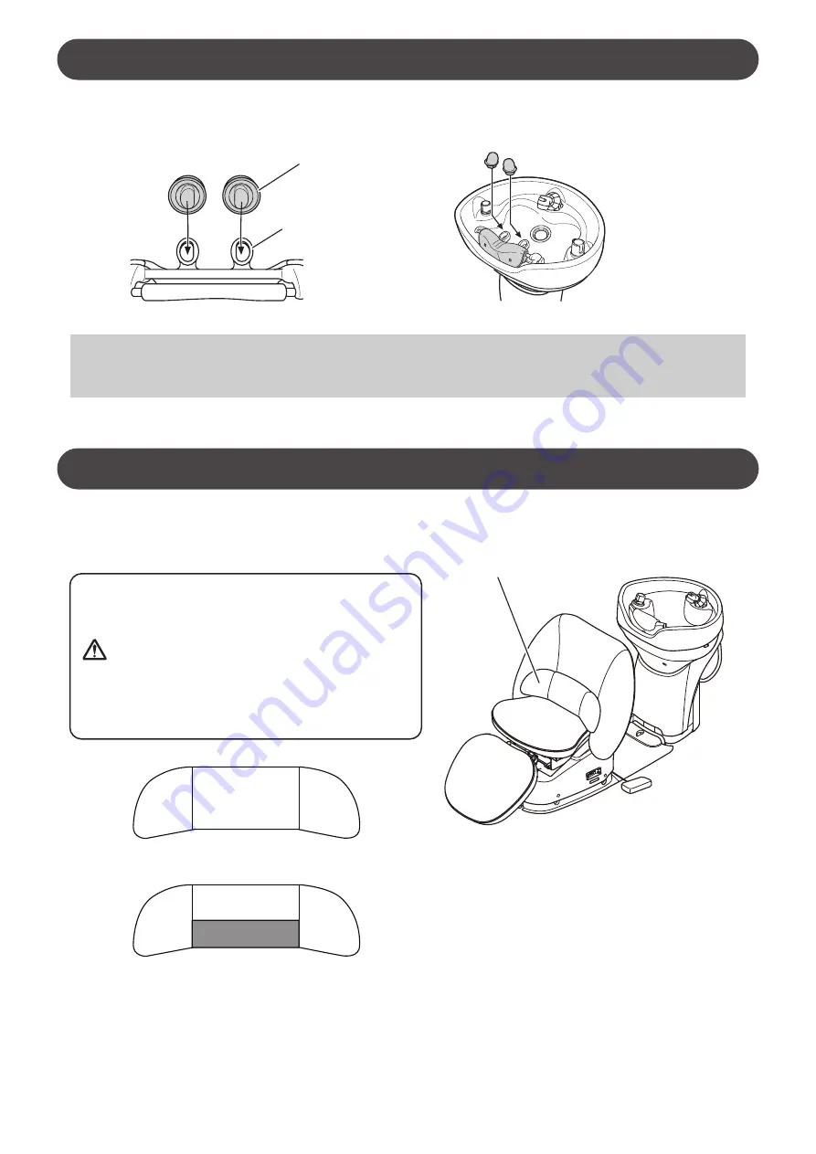 Takara Belmont YUME ESPOIR Operating Instructions Manual Download Page 23