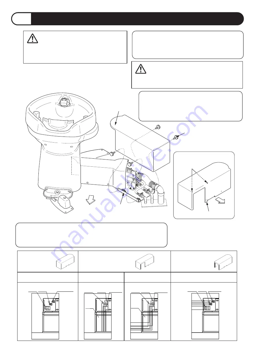 Takara Belmont YUME SWING Installation Manual Download Page 33