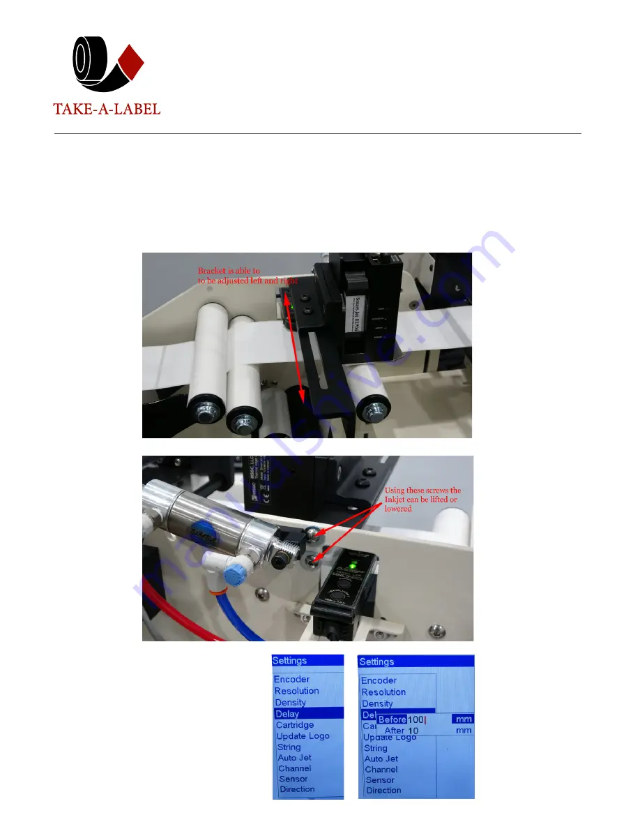 TAKE-A-LABEL TAL-3100T Скачать руководство пользователя страница 14