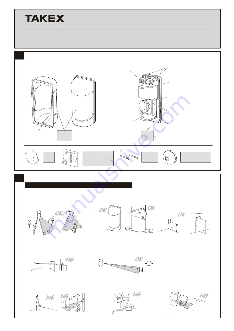 Takex MS-100E Instruction Manual Download Page 1