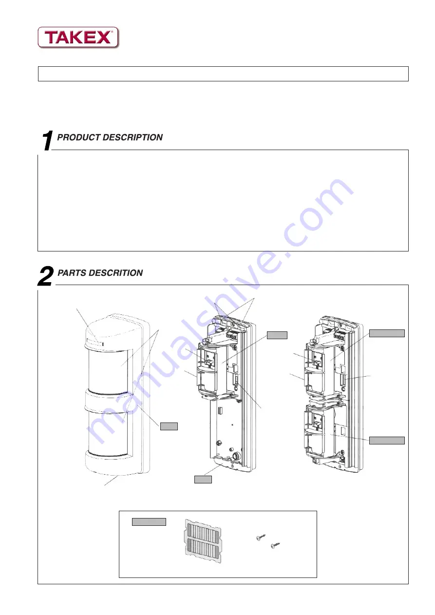 Takex MS-12TE Instruction Manual Download Page 1