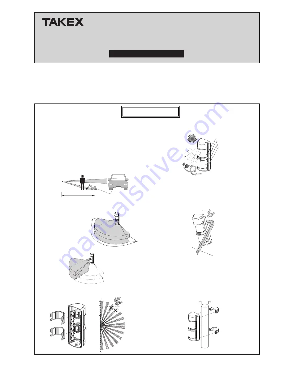 Takex OMS-12FE Instruction Manual Download Page 1