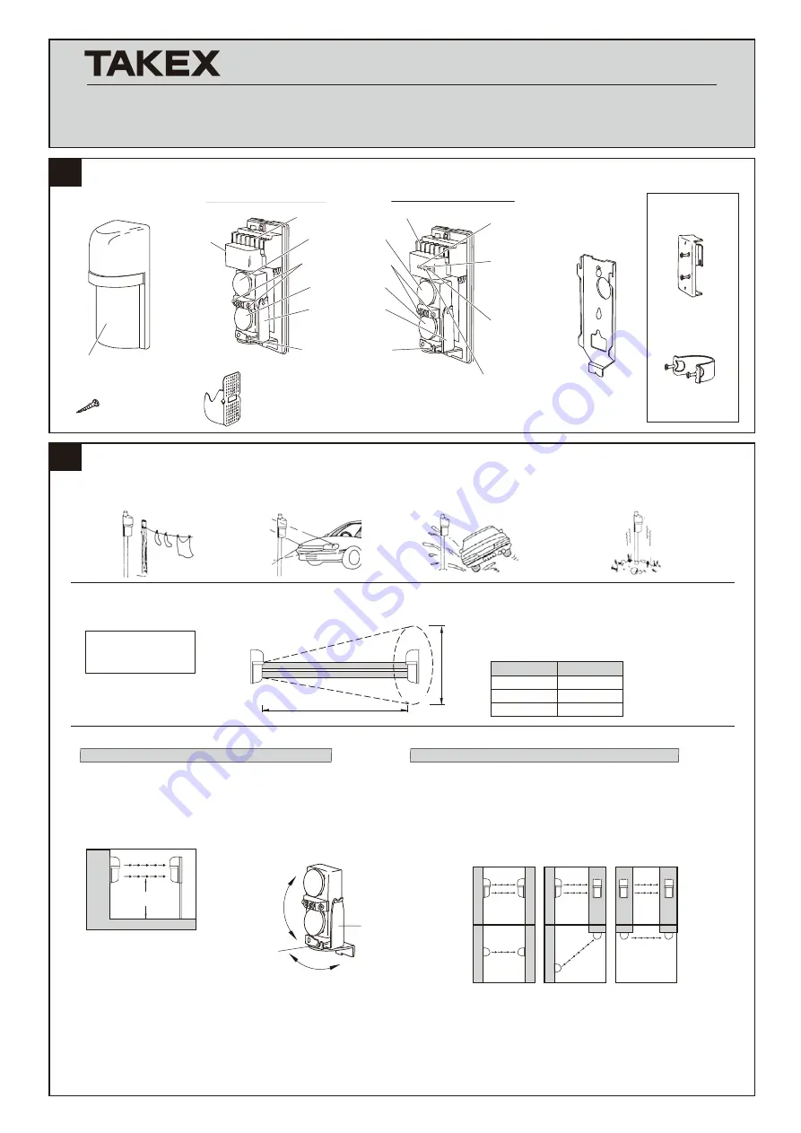 Takex PB-30TK Instruction Manual Download Page 1