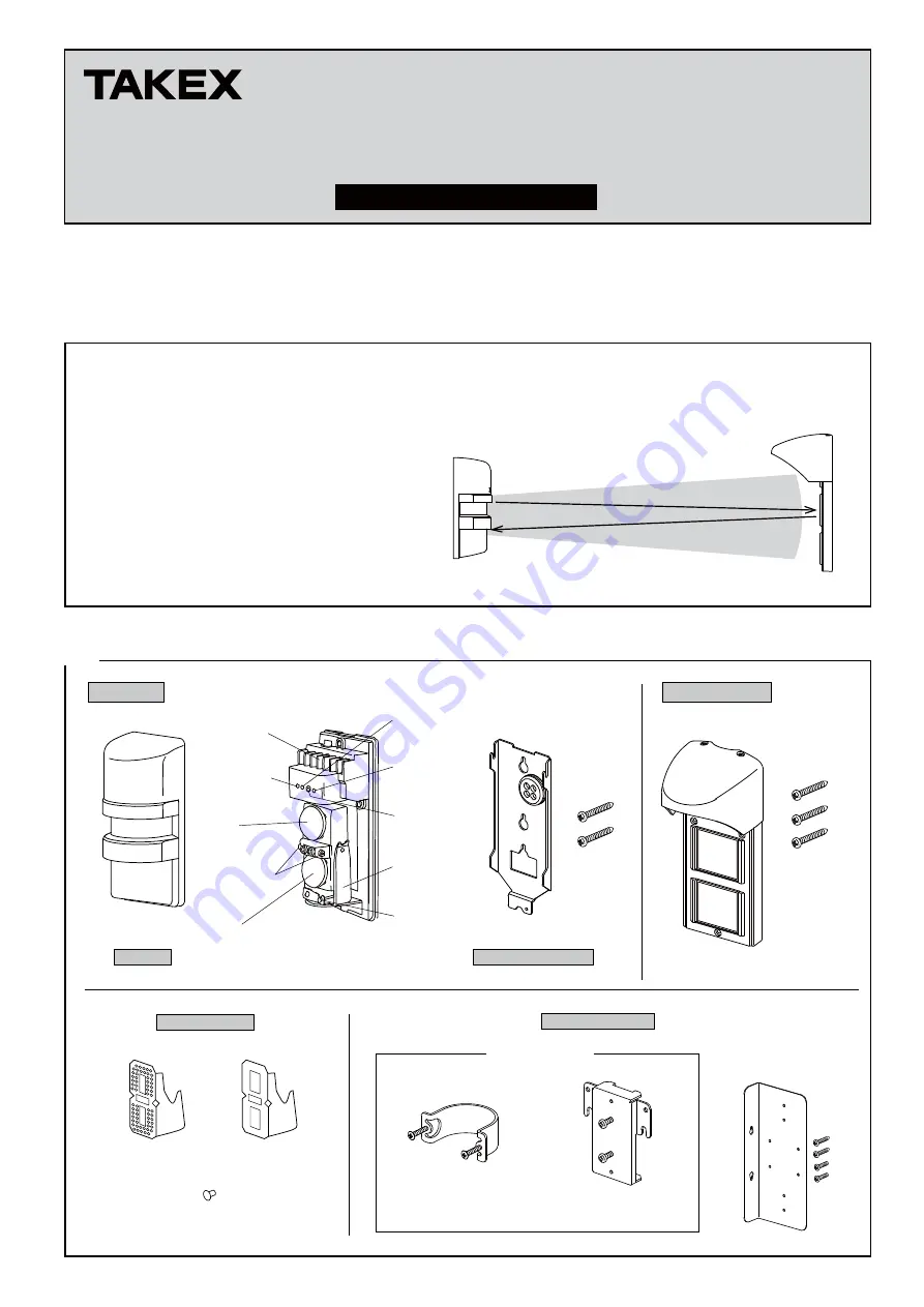 Takex PR-11BE Instruction Manual Download Page 1